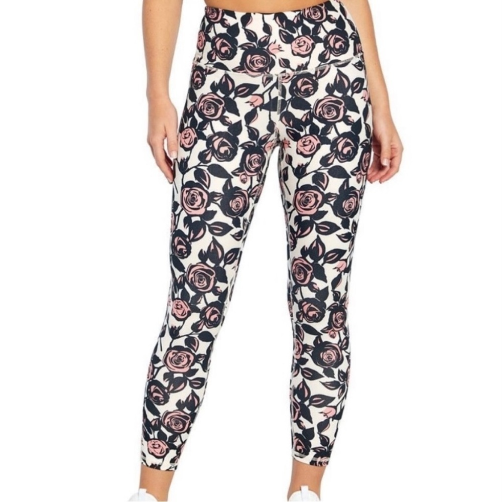 NWT Wildfox - Rose Print Leggings